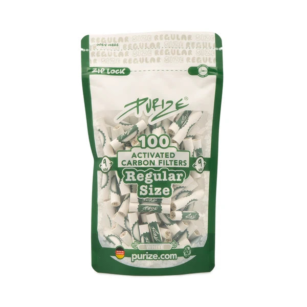 100 PURIZE® REGULAR SIZE AKTIVKOHLEFILTER