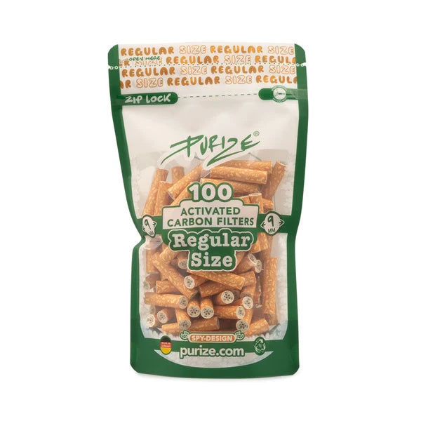 100 PURIZE® REGULAR SIZE AKTIVKOHLEFILTER