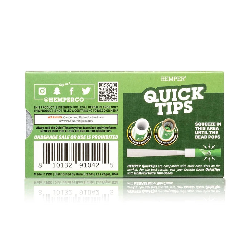 Quick Tips - Flavored Rolling Filters (5 Pack)