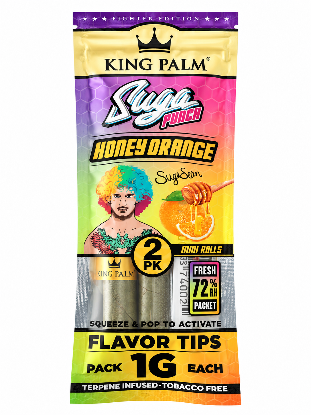 King Palm Suga Punch Special Edition Mini Rolls (2 Stück)