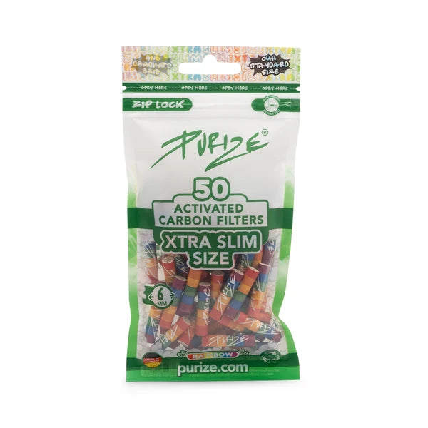50 PURIZE® XTRA SLIM SIZE AKTIVKOHLEFILTER