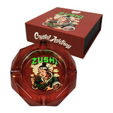 Best Buds Kristall Aschenbecher mit Giftbox Zushi