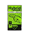 Hybrid Supreme Filters Kombipack 33 Aktivkohlefilterfilter + 4m Paper Rolls