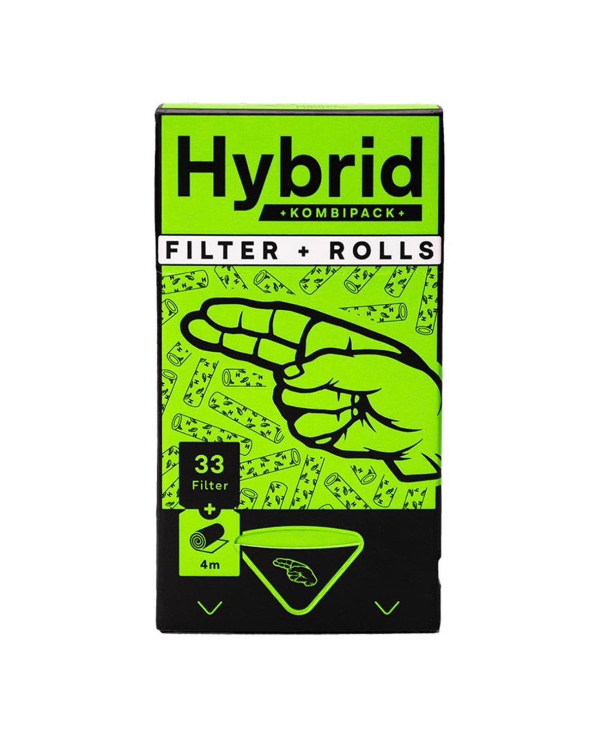 Hybrid Supreme Filters Kombipack 33 Aktivkohlefilterfilter + 4m Paper Rolls