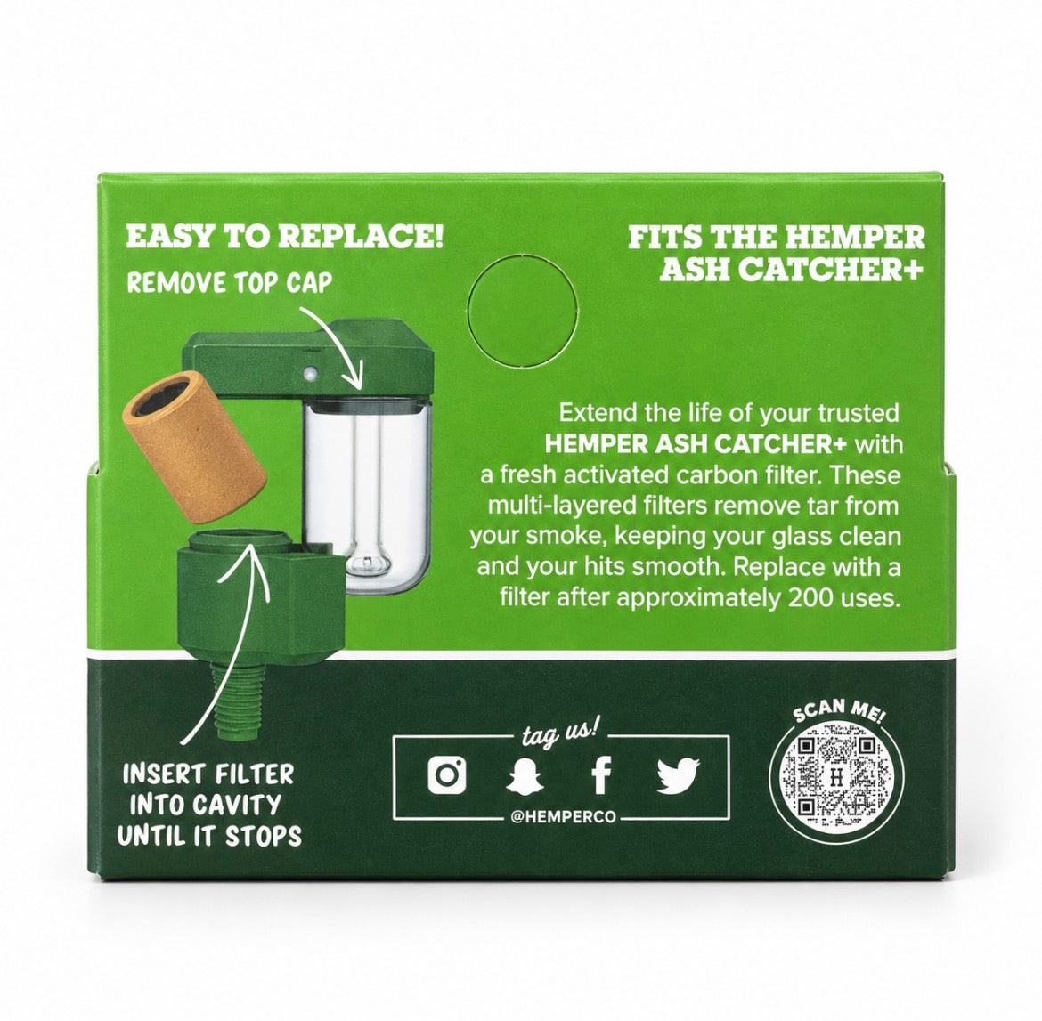 Hemper Ash-Catcher+ Replacement Filter
