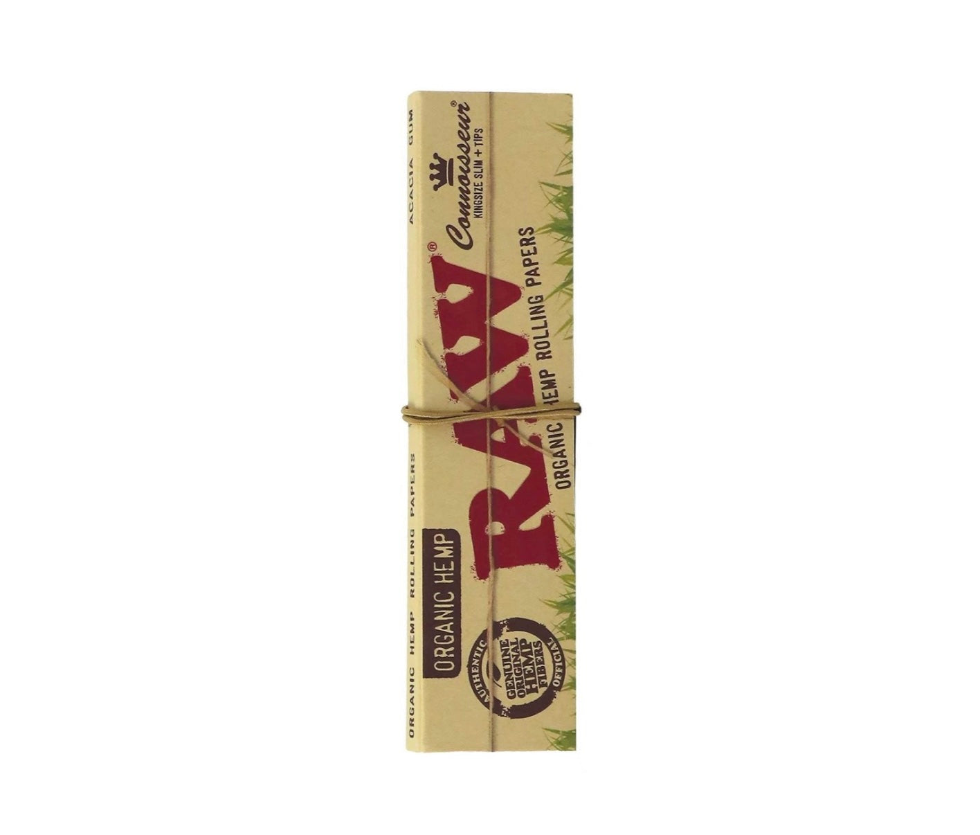 Raw Connoisseur Organic Papers King Size Slim á 32 Blatt + Tips