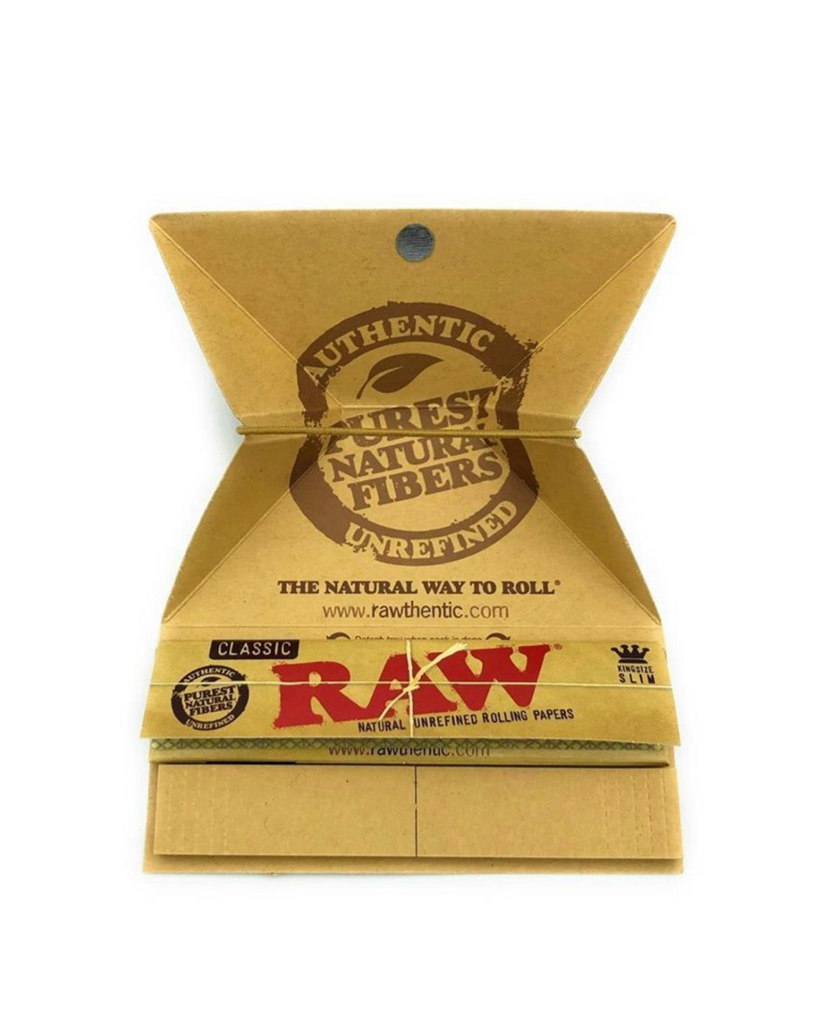 RAW Artesano kingsize slim rolling papers + tips + tray