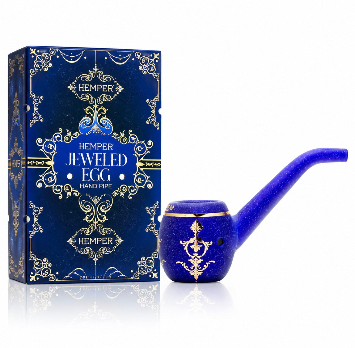 Hemper Jeweled Egg Hand Pipe