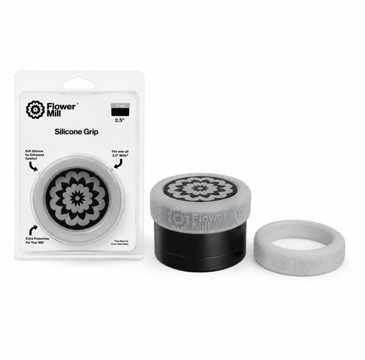 Flower Mill Silicone Grip