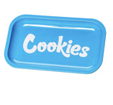 Cookies Blue Medium Metal Tray