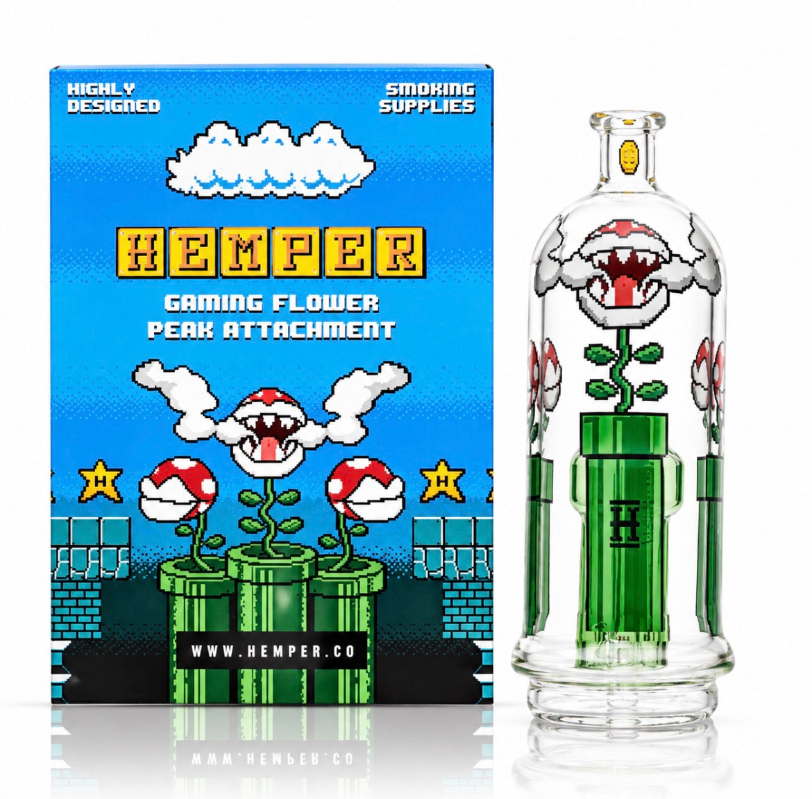 Hemper Puffco Peak Pro Top - Gaming Flower