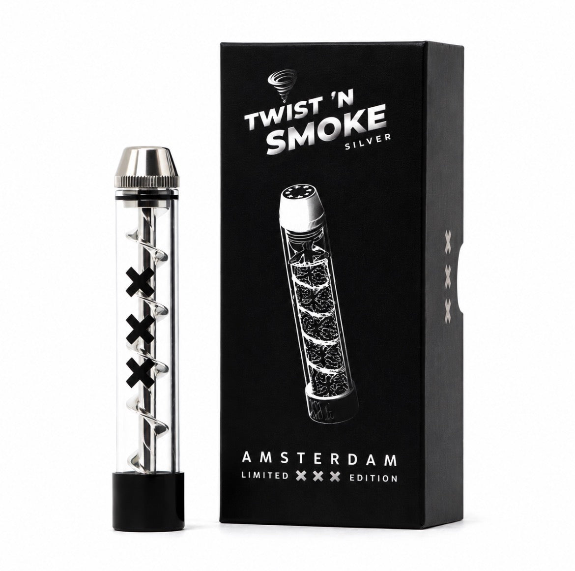 Twist 'n Smoke Twisted Glass Blunt Amsterdam Special Edition
