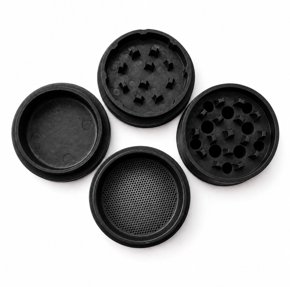 Vibes x Santa Cruz Shredder 4 Piece Hemp Grinders