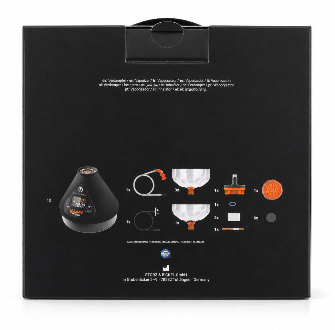 Storz & Bickel - Volcano Hybrid Onyx Edition