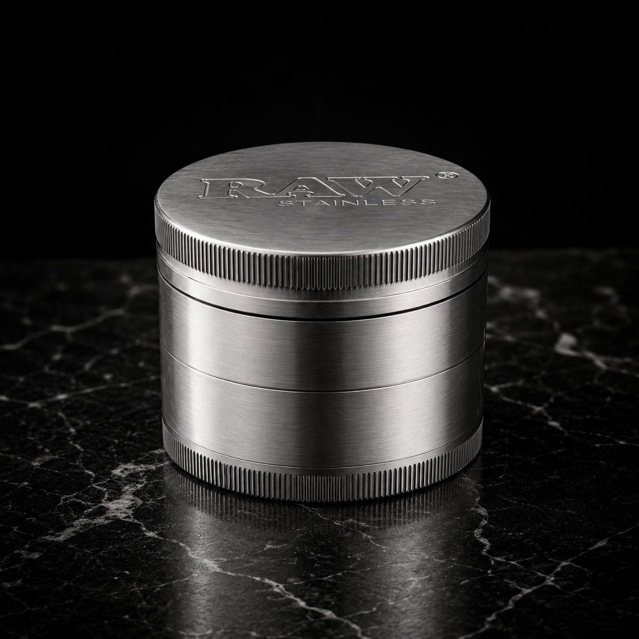 RAW Edelstahl Grinder 4-teilig