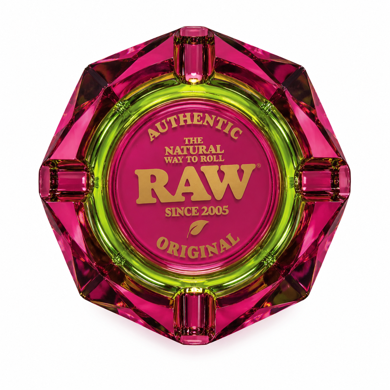 RAW Rainbow Dicker Aschenbecher mit Geschenkbox