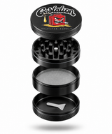 Gas Station Logo 4-teiliger Aluminium Grinder