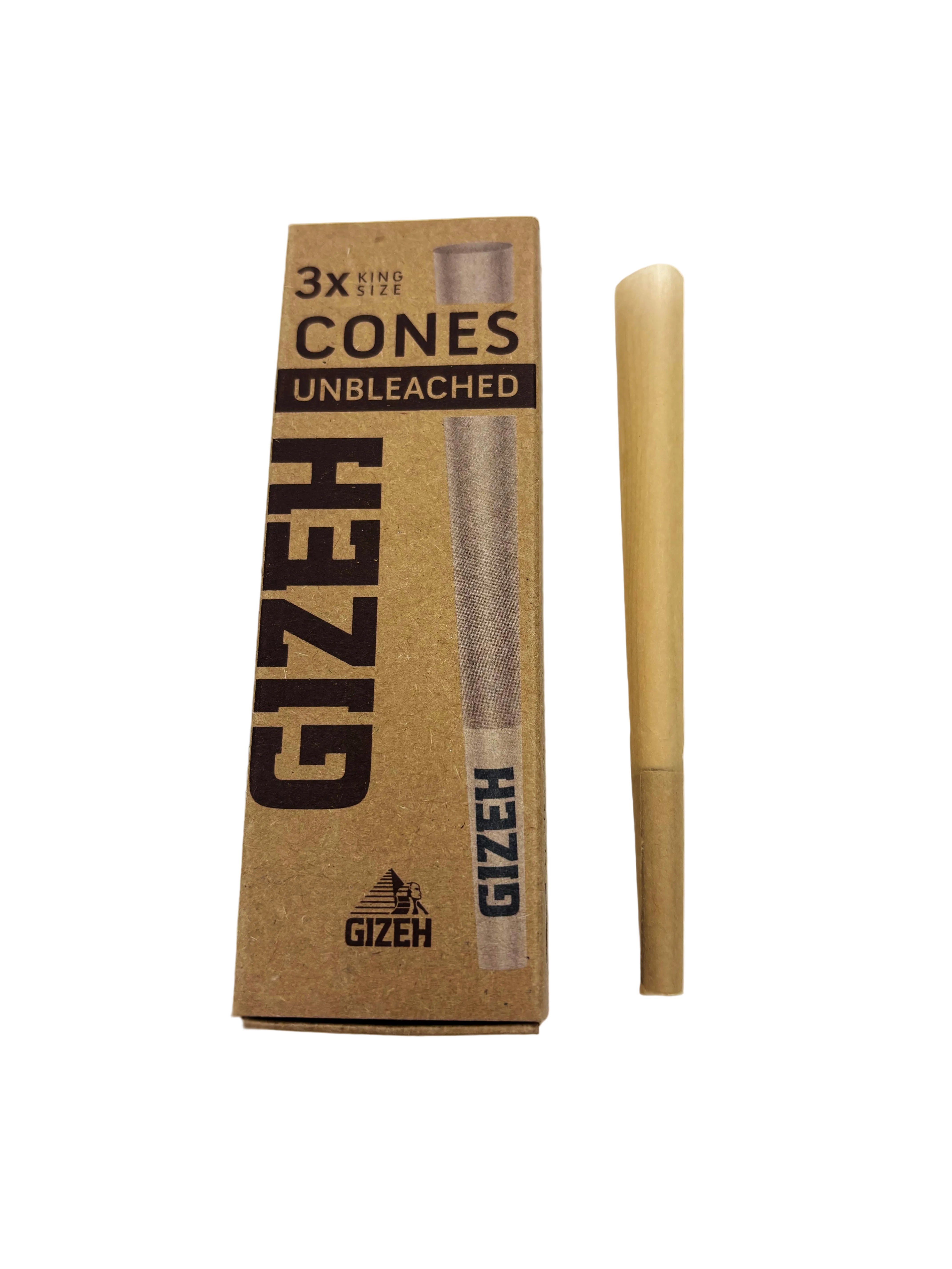 Gizeh Unbleached Cones King Size