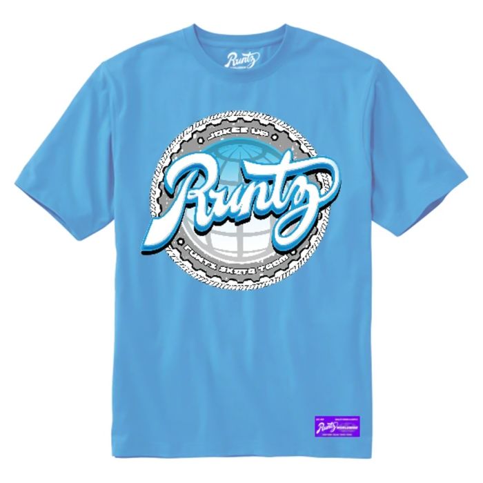 Jokes Up T-Shirt By Runtz - Baby Blue