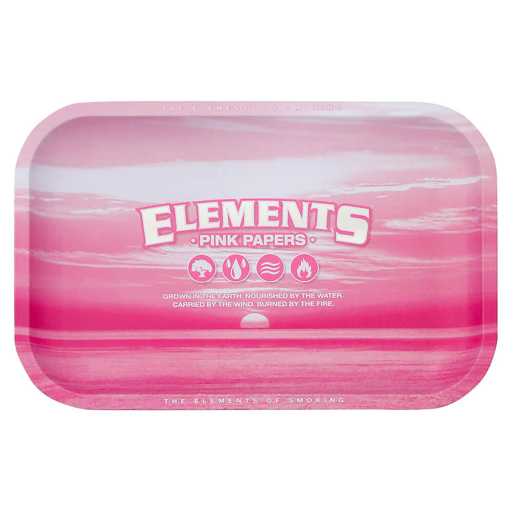 Elements Rolling Tray Pink medium
