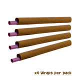 Hemparillo Hemp Wraps x4 Blunts
