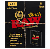 Raw Black Odor-Free Bags