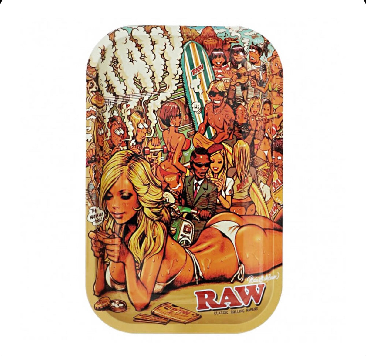 RAW Rolling Tray Metall - RJB Summer