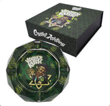 Best Buds Kristall Aschenbecher mit Giftbox Kosher Kush