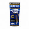 Hemper King-Size Hemp Cones + Glas Tip (2 Stück)