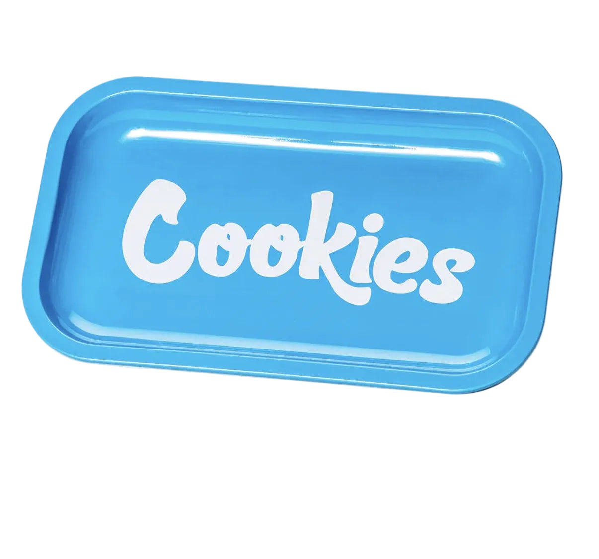 Cookies Blue Medium Metal Tray