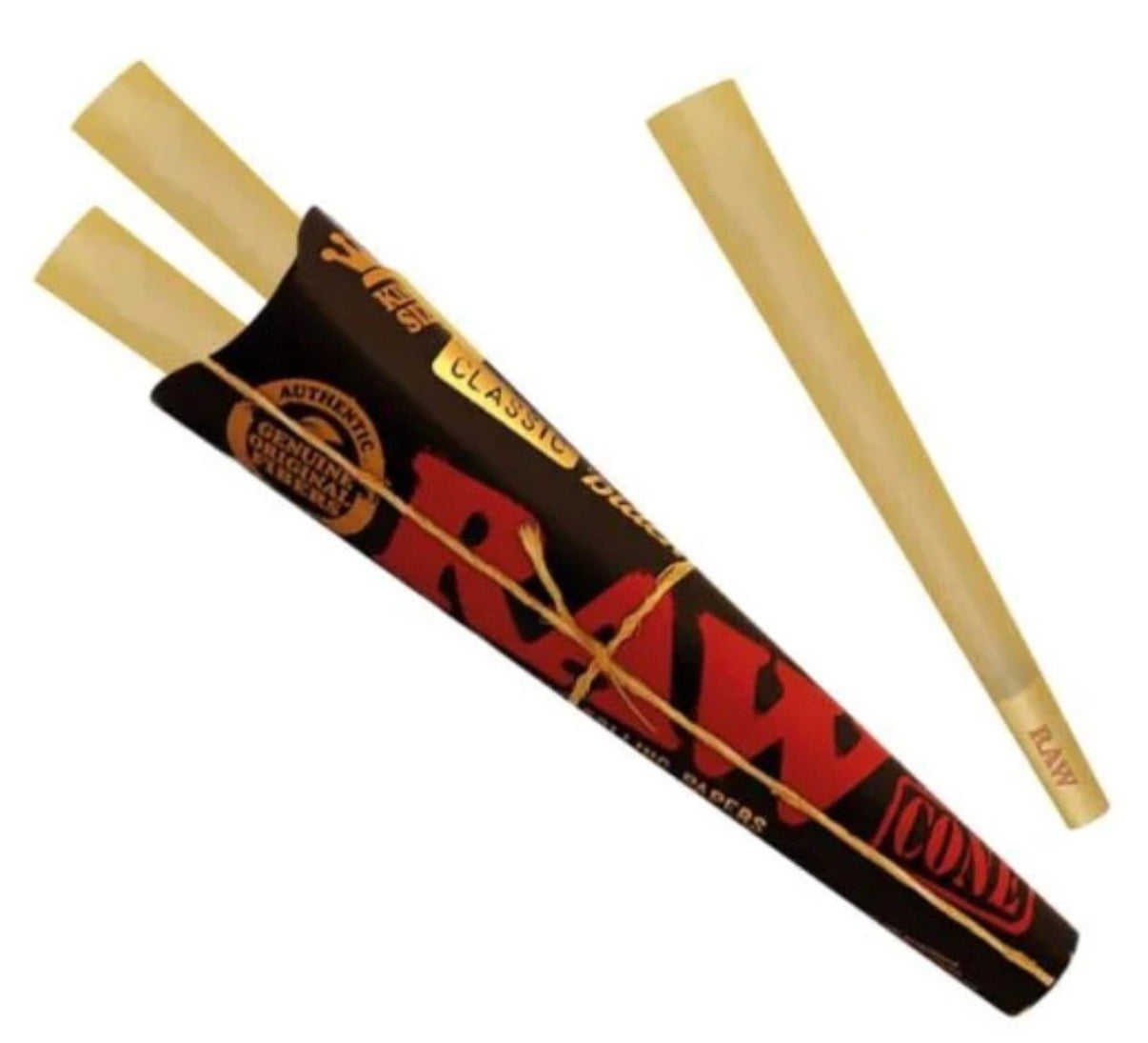 Raw Cones Black King Size