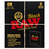 Raw Black Odor-Free Bags