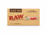 RAW Glasstip 6x35mm flaches Mundstück