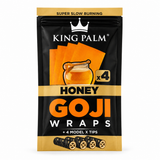 King Palm 4 Goji Wraps + Tips