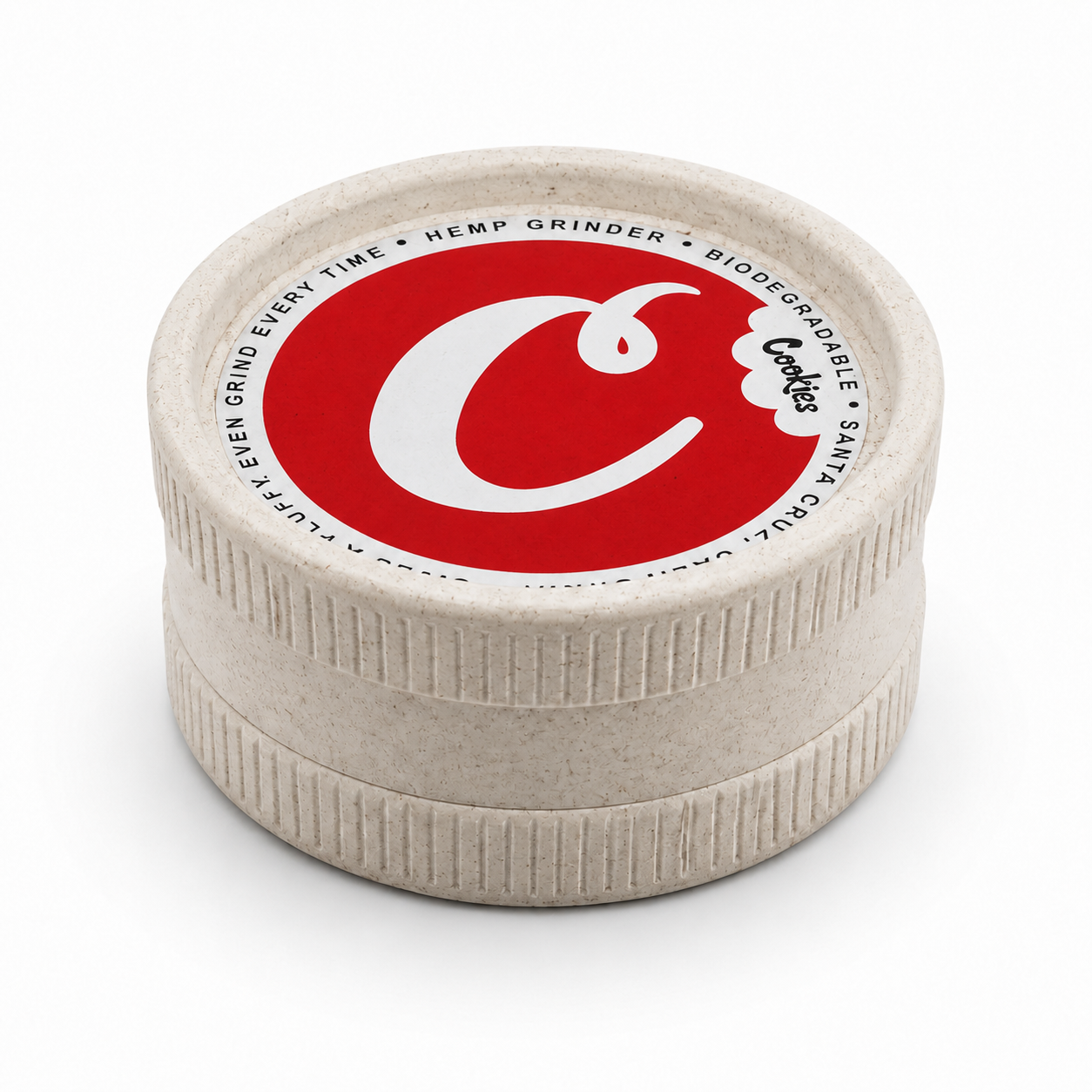 Santa Cruz Hemp Grinder 2 PartsCookies Edition
