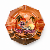 Best Buds Kristall Aschenbecher mit Giftbox Sunset Sherbet