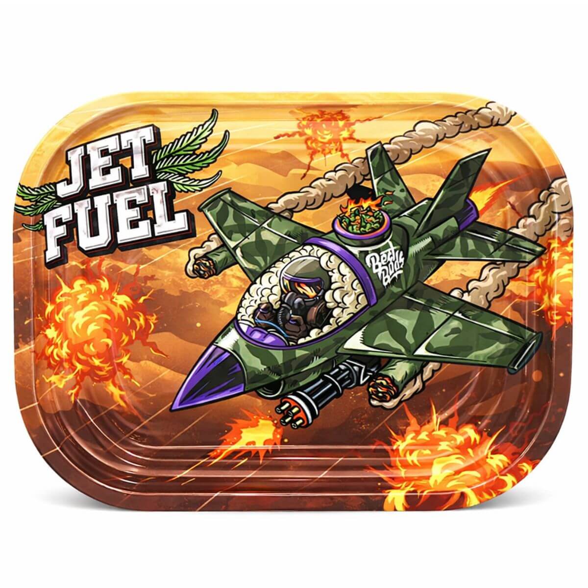 Best Buds Rolling Tray Jet Fuel