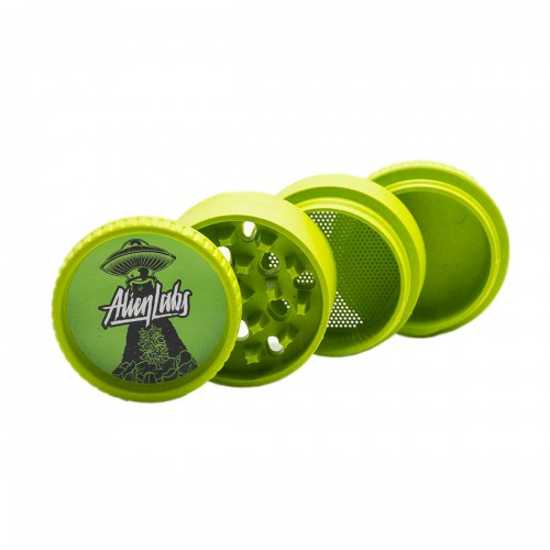 Alienlabs x Santa Cruz Shredder 4 Piece Hemp Grinder